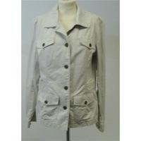 Eddie Bauer - Size: M - Ivory casual jacket