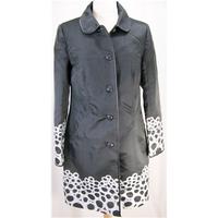 edina ronay size 12 grey smart coat