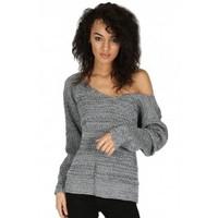 Edythe Oversized Off Shoulder Chunky Jumper