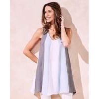 Eden Rock Linen Colour Block Tunic