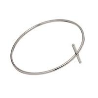 edblad divine cross bangle steel