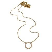 Edblad Gold Glow Pendant Long Necklace