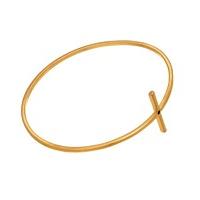 Edblad Divine Cross Bangle Matt Gold