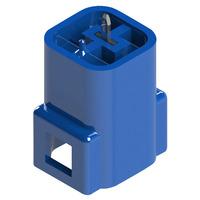 EDAC 572-001-420-301 Board Mount 1 Pin Plug Blue