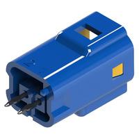 EDAC 560-002-420-301 Board Mount 2 Pin Plug Blue