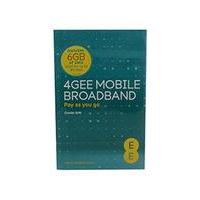 ee 4gee payg triple standardmicronano data sim pack 6 gb