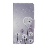 EFORCASE Dandelion Painting PU Phone Case for iPhone 7 7 Plus 6s 6 Plus SE 5s 5