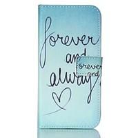 EFORCASE Always Love Painted PU Phone Case for Galaxy S6 edge S6 S5 S4 S3 S5 mini S4 mini S3 mini