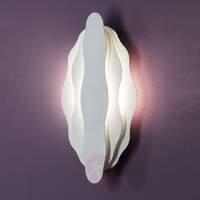 Effective designer wall light Boira in white