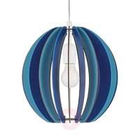 effective fabella pendant light in blue