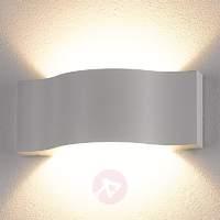 Effective LED outdoor wall light Jace, white