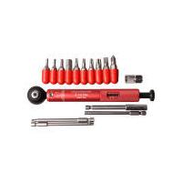 Effetto Mariposa Giustaforza II 2-16 Pro Deluxe Torque Wrench - Red (Includes Bits)