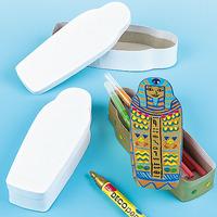 Egyptian Sarcophagus Pencil Boxes (Pack of 15)