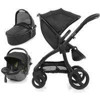 egg® Special Edition 3in1 i-Size Travel System With Changing Bag & Fleece Liner-Jurassic Black