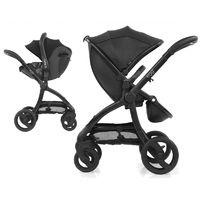 egg® Special Edition 2in1 i-Size Travel System With Changing Bag & Fleece Liner-Jurassic Black