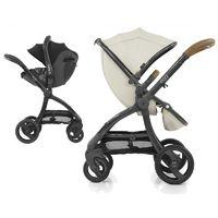 egg® Special Edition 2in1 i-Size Travel System With Changing Bag & Fleece Liner-Jurassic Cream