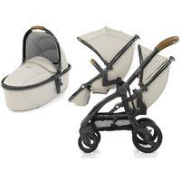 egg® Special Edition Tandem 2in1 Pram System With Changing Bag & Fleece Liner-Jurassic Cream