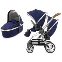 egg® Mirror Frame Tandem 2in1 Pram System-Regal Navy + Free Seat Liner of Your Choice worth £30!