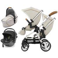 egg® Tandem 3in1 i-Size Travel System-Prosecco + Free Seat Liner of Your Choice worth £30!