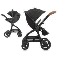 egg® Black Frame 2in1 i-Size Travel System-Espresso Black+ Free Seat Liner of Your Choice worth £30!