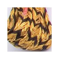 Egyptian Braid 4mm x 5m - Gold/Black