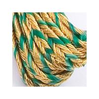 Egyptian Braid 4mmx5m Gold/Green