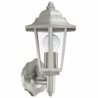 eglo 92151 outdoor wall light e27 clear