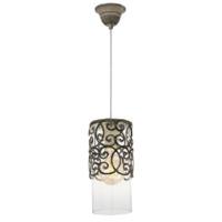 eglo 49201 cardigan 1 light ceiling pendant light in patina brown with ...