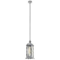 eglo 49216 lisburn 1 one light ceiling pendant lantern light in antiqu ...