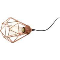 Eglo 94197 Tarbes 1 Light Table Light In Copper