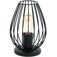 Eglo 49481 Newtown 1 Light Table Lamp In Black