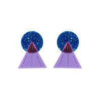 Egyptian Pyramid Earrings