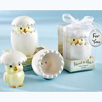 Eggy Chicks Salt And Pepper Shakers Baby Shower Favors, Wedding Gifts