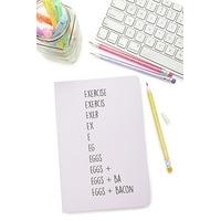 eggs bacon graphic notebook