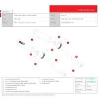 EHA54CEM - Scorpion Factory Carbon Round Exhaust - Honda CBR1100 XX S-Blackbird 96>Current