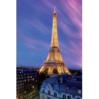 Eiffel Tower At Dusk Maxi Poster