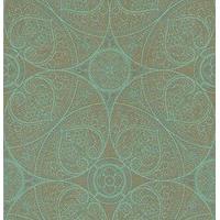 Eijffinger Wallpapers Yasmin Gold Turquoise, 341752