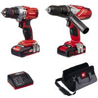 Einhell Einhell 18V Cordless Drill Twin Pack