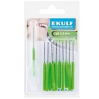 Ekulf Interdental Brush ph 0, 9 mm, Green 0.9 mm