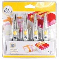 Ek Success - Decorative Scissors 4-pack