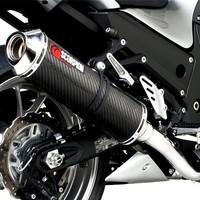 eka81tem scorpion factory satin titanium round exhaust kawasaki zzr140 ...