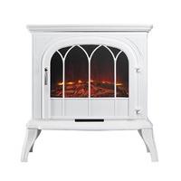 Eko Fires 1250 LCD White Electric Stove