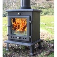 ekol crystal 5kw wood burning multi fuel defra approved stove