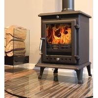 ekol crystal 8kw wood burning multi fuel defra approved stove