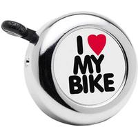 electra i love my bike bell chrome