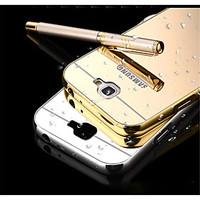 Elegant High Quality Metal Aluminum Case Acrylic Mirror Back Cover Case For Samsung Galaxy Note 2/Note 3/Note 4/ Note 5