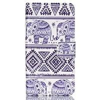 Elephant Painted PU Phone Case for Sony Xperia Z5 Compact