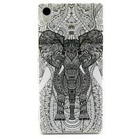 Elephant Pattern TPU Soft Cover for Sony Xperia Z3
