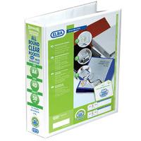 Elba Present 4d-ring Binder 50mm A4 Wht - 10 Pack