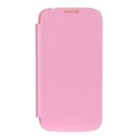 Elegant Back Cover Flip PU Leather Battery Housing Case for Samsung Galaxy S4 i9500/i9505 Pink